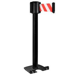 Poteau de guidage extérieur mobile base lourde à roulettes – Sangle longue portée 10m, aluminium