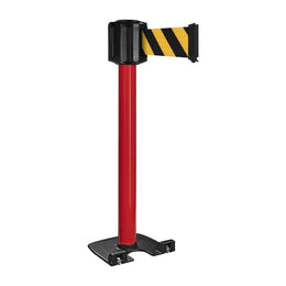 Poteau de guidage extérieur mobile base lourde à roulettes – Sangle longue portée 10m, aluminium
