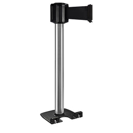 Poteau de guidage extérieur mobile base lourde à roulettes – Sangle longue portée 10m, aluminium