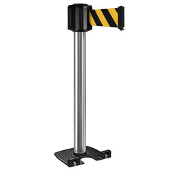 Poteau de guidage extérieur mobile base lourde à roulettes – Sangle longue portée 10m, aluminium