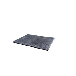 Plaque de roulage temporaire 80T PEHD - 800 × 1 200 × 32 mm, passage engins lourds