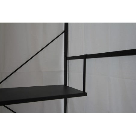 Isoloir avec rideau ignifugé