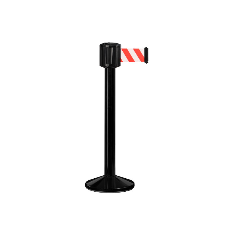 Poteau extérieur base lestée - Longueur Sangle 10m