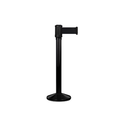 Poteau de guidage extérieur à sangle 4 m - Base lestée aluminium Ø80 mm