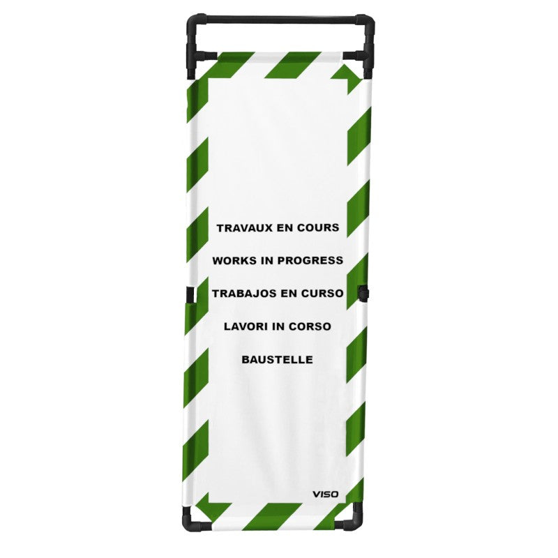 Barrière d'intervention INOX 1 panneau