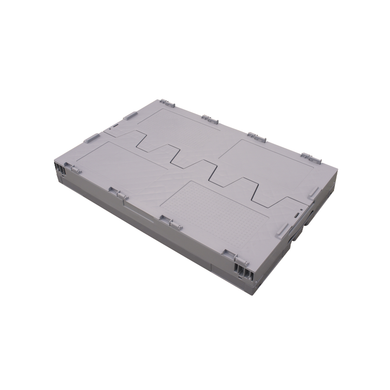 Caisse pliante de manutention 60L avec couvercle crocodile - maxi 30 kg