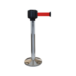 Poteau de guidage extérieur à sangle longue portée 10m – Sangle 100mm indéchirable, dispositif anti-panique