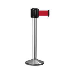 Poteau de guidage extérieur à sangle longue portée 10m – Sangle 100mm indéchirable, dispositif anti-panique