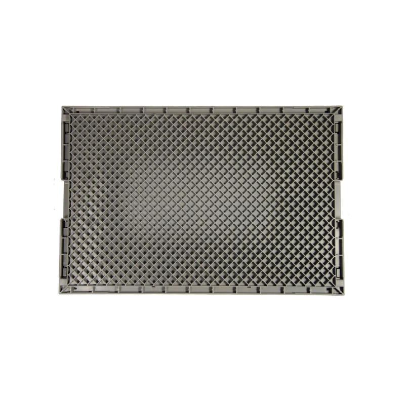 Bac pliant industriel avec couvercle crocodile