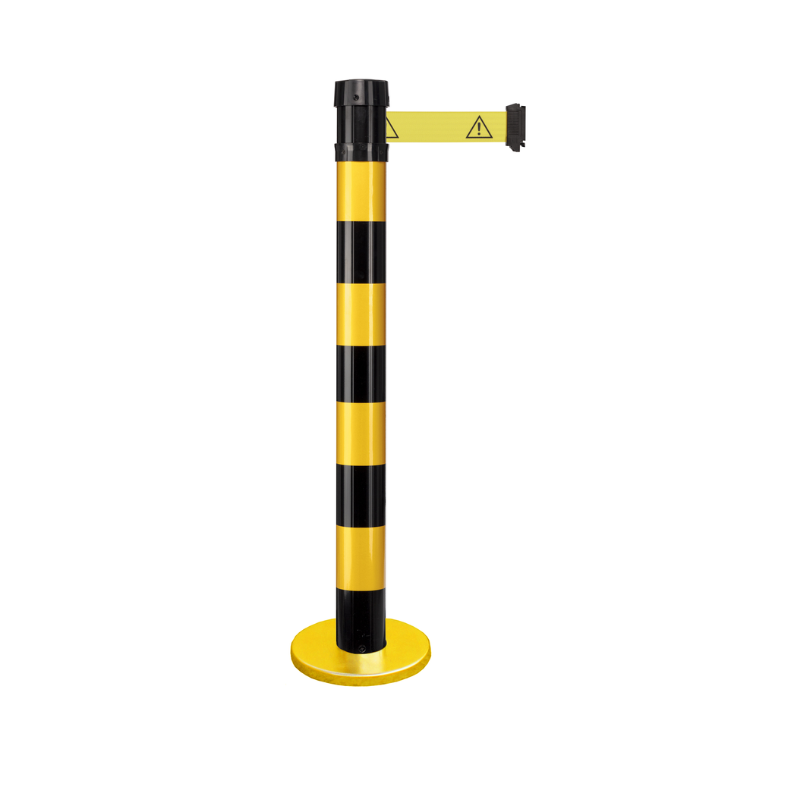 Poteau base à fixer - longueur sangle 4m
