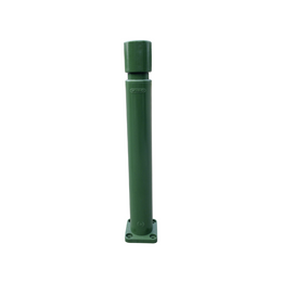 Poteau à mémoire de forme à fixer sur platine Ø 80 mm - tête cylindrique