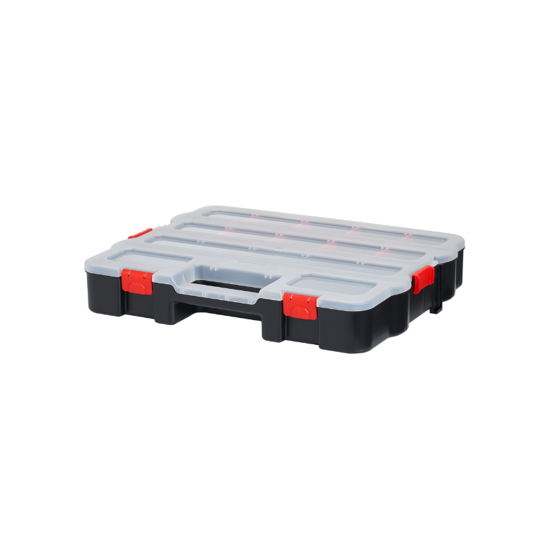 Mallette polypropylène à compartiments et séparateurs amovibles