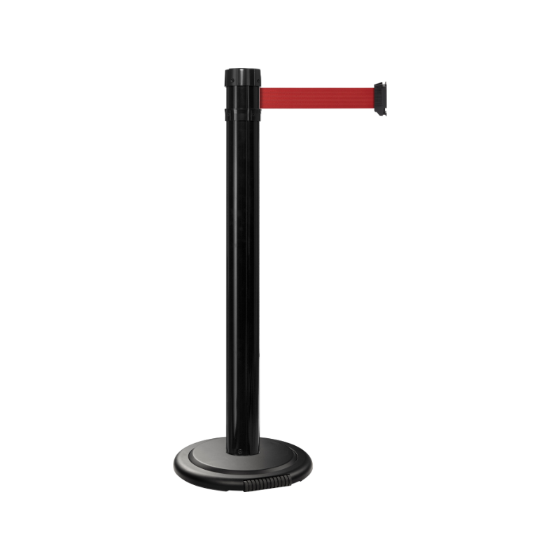 Poteau de guidage base à roulettes - sangle 4M