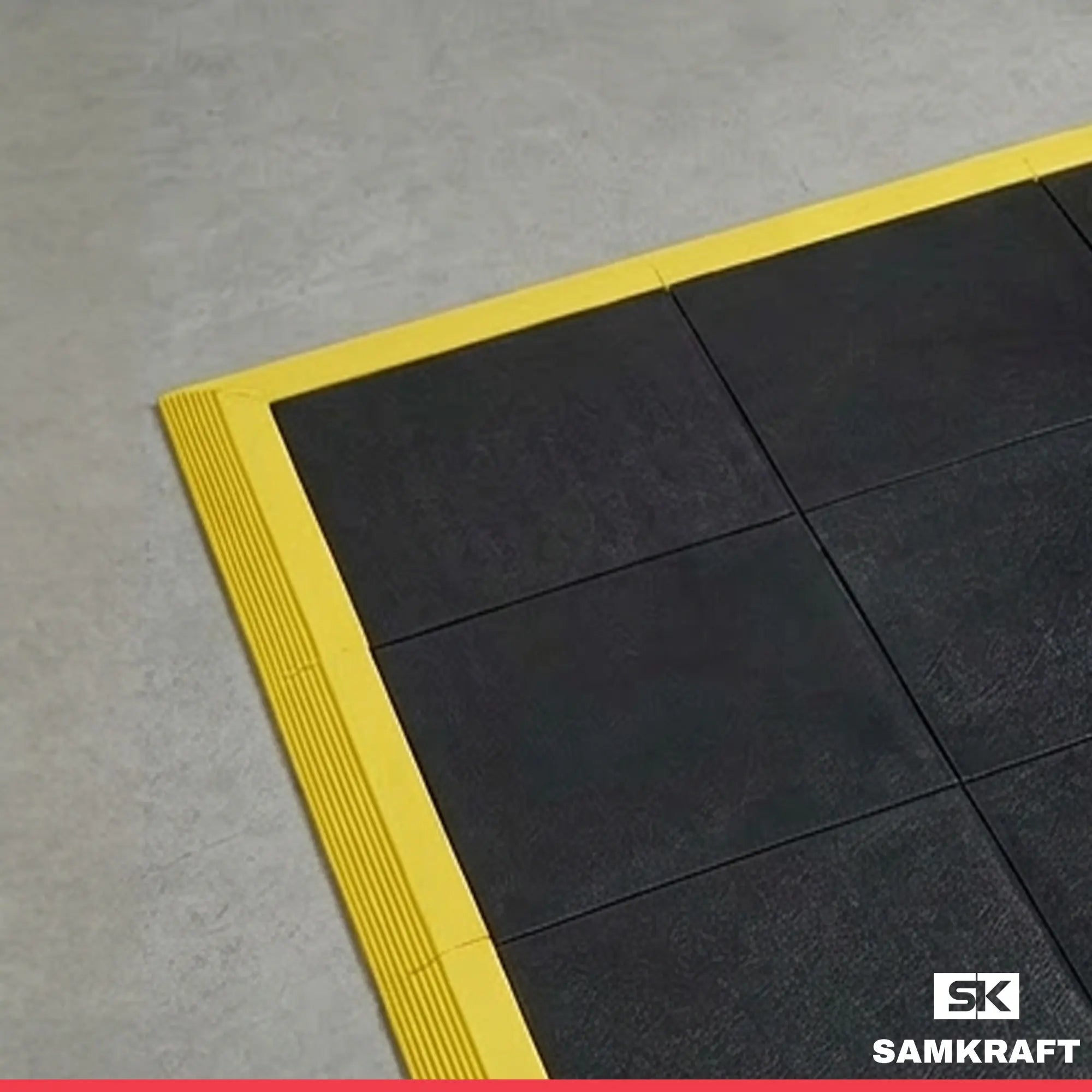 Rampes de sécurité modulaires M : bordures inclinées ESD pour dalles M1 et M2