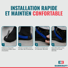 Sangle talonnière antistatique