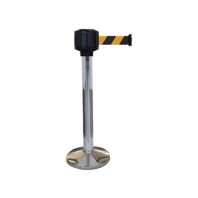 Poteau de guidage extérieur à sangle longue portée 10m – Sangle 100mm indéchirable, dispositif anti-panique