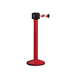 Poteau de guidage extérieur à sangle longue portée 10m – Sangle 100mm indéchirable, dispositif anti-panique