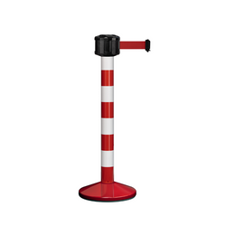 Poteau de guidage extérieur à sangle longue portée 10m – Sangle 100mm indéchirable, dispositif anti-panique