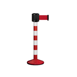 Poteau de guidage extérieur à sangle longue portée 10m – Sangle 100mm indéchirable, dispositif anti-panique