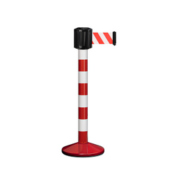 Poteau de guidage extérieur à sangle longue portée 10m – Sangle 100mm indéchirable, dispositif anti-panique