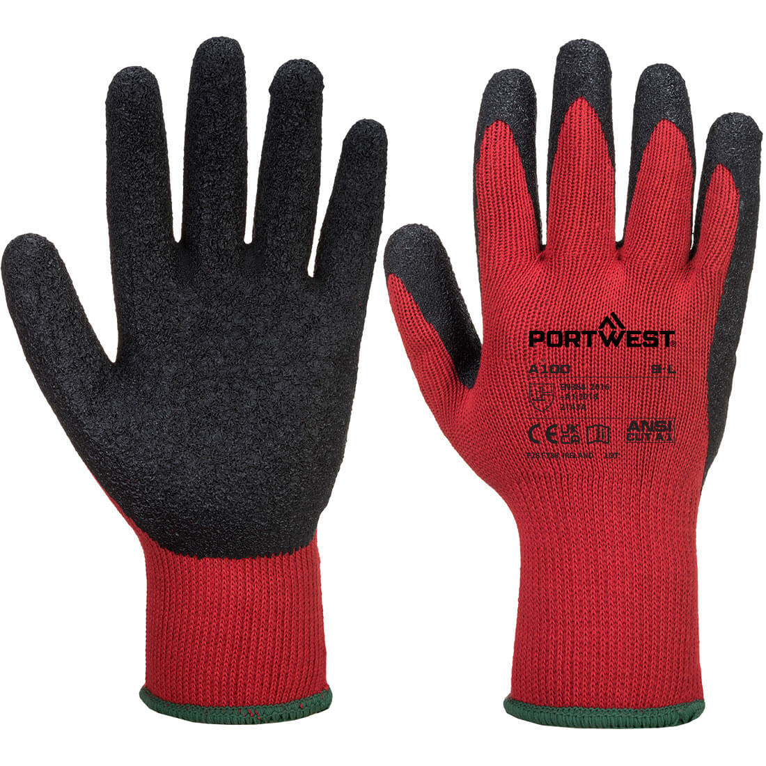 Gant Latex Paume Jauge 10 Résistance Abrasion