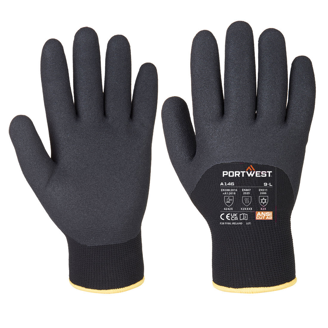 Gant Hiver Arctic Nitrile Dos Aéré