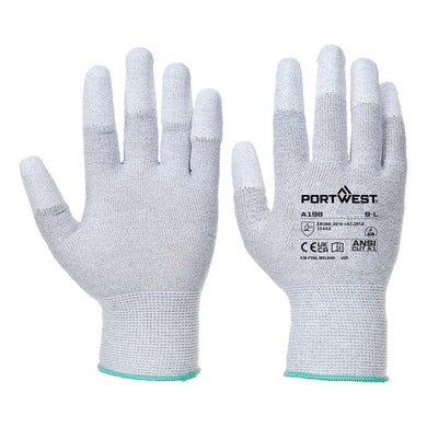 Gant Antistatique bout de doigts enduit PU
