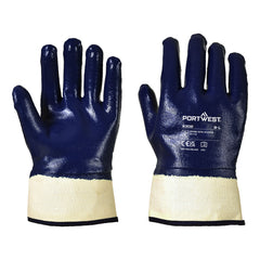 Gant Nitrile Manchette Marine A302 Portwest