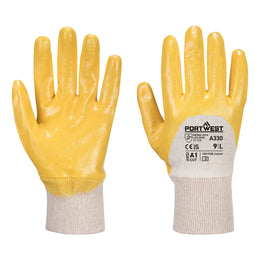 Gant Nitrile Dos Aéré A330 Marine Taille S à XXL Portwest
