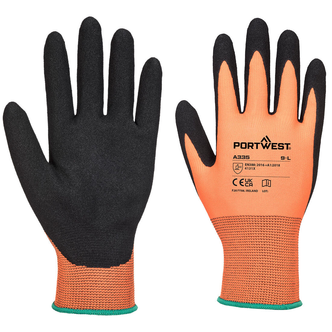 Gant DermiGrip NPR15 Nitrile Sablé Jauge 15