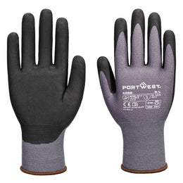 Gant ESD A356 Nitrile Essential Jauge 15 Gris/Noir Taille S-XXL Portwest