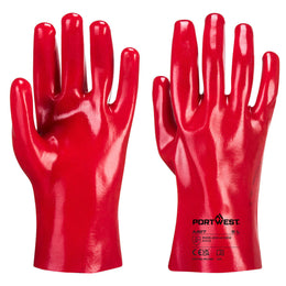 Gant PVC Rouge A427 Rouge Taille XL Portwest