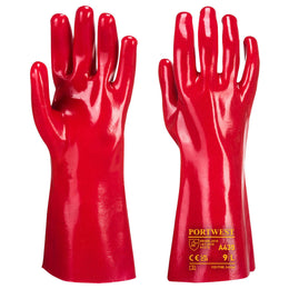 Gant PVC Rouge A435 Rouge Taille XL Portwest