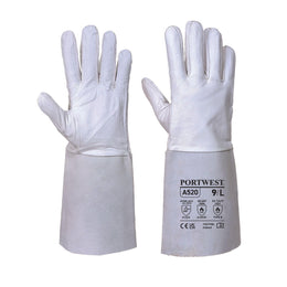 Gant Soudure TIG Premium A520 Gris Taille L-XXL Portwest