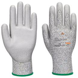 Gant LR Paume PU Coupure B A620 Gris Taille XS-XXXL Portwest