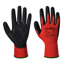 Gant Rouge PU A641 Rouge/Noir Taille M à XXL Portwest