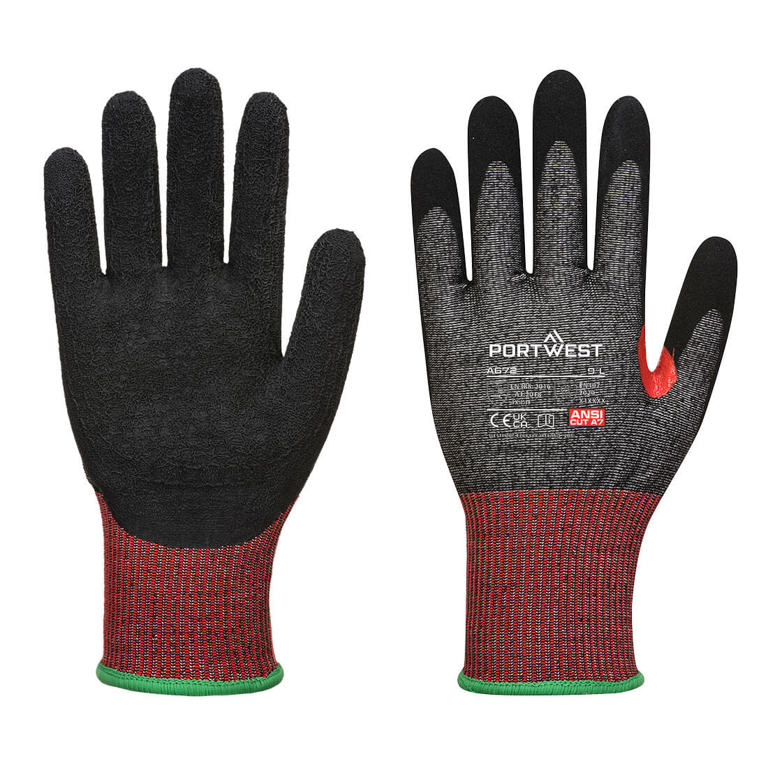 Gant anti-coupure enduction nitrile A672 Portwest