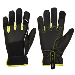 Gant Manutention A771 Tradesman Noir/Jaune Taille S-XXL Portwest