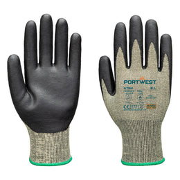 Gant Arc Grip A784 18C Niveau 1 Coupure C Vert/Noir Taille S-XXXL Portwest