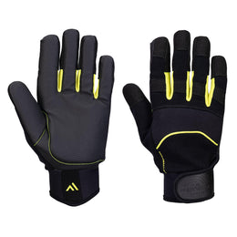 Gant Anti-Vibration A791 Dextérité Maximum Noir Taille S-XXL Portwest