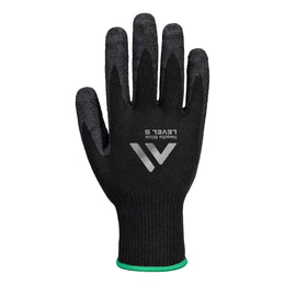Gant Anti-Piqûre A793 F10 Maille Acier Noir Taille S-XXXL Portwest