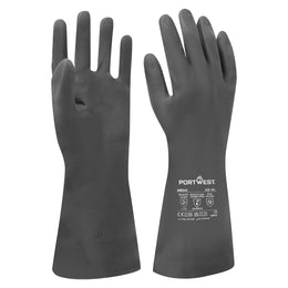 Gant Chimique Néoprène A820 Noir Taille S-XL Portwest