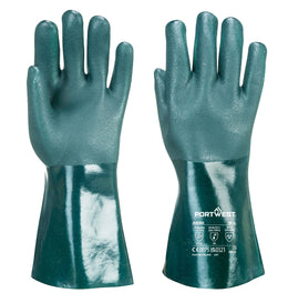 Gant Chimique PVC A835 Vert Taille L-XXL Portwest