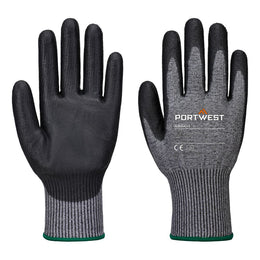 Gant Coupure F13 PU Essential AB664 Gris/Noir Taille S-XXL Portwest