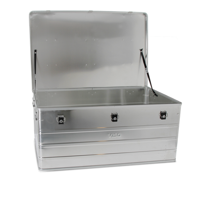 Malle aluminium avec coins de 29L à 425L