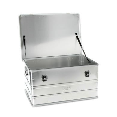 Malle aluminium avec coins de 29L à 425L