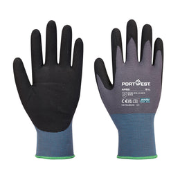 Gant Manutention AP65 Mousse Nitrile Noir/Gris Taille XS-XXL Portwest