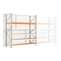 Rack Epsirack hybride sécurisé : picking manuel et niveau palette