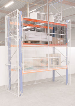 Porte grillagée 2 vantaux pour rack Epsirack, travée de 2700 mm