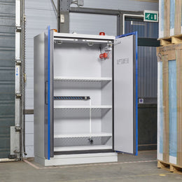 Armoire batteries lithium-ion EN 90 min avec détection, série D – Justrite 226-LTD
